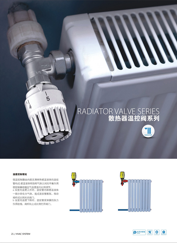 散熱器溫控閥系列